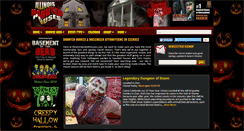 Desktop Screenshot of illinoishauntedhouses.com